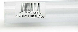 Lee's Thinwall Rigid Tubing - 1-3/16" x 3 ft - Pack of 6