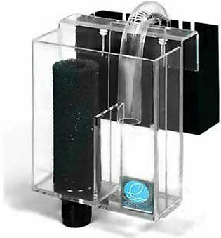 EShopps ECLIPSE Slim Overflow Box Aquarium Filter - Medium - L:8 X W:3 X H:6 - Up to 100GAL