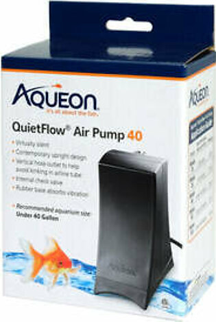 Aqueon QuietFlow Air Pump Black - 40