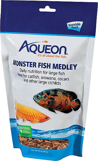 Aqueon Monster Fish Medley - 3.5 Oz