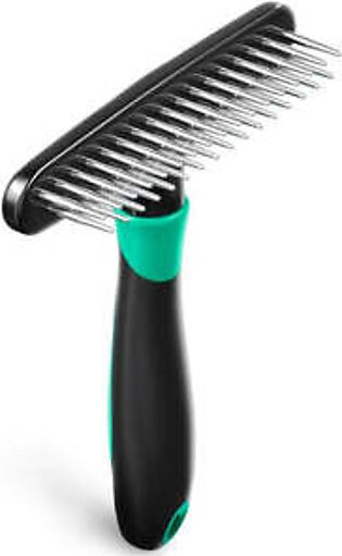 BaByliss Pro Pet Double Row Undercoat Rake for Dogs and Cats