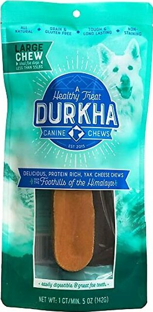 Durkha Himalayan Medium Cheese Natural Dog Chews - 5 lb Bag