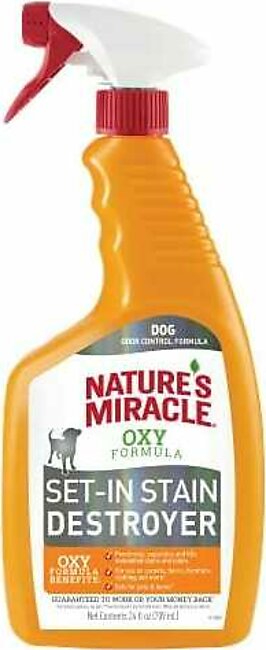 Nature's Mircale Oxy Formula Spray for Dogs - Orange - 24 Oz