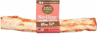 Earth Animal Dog Chews NO HIDE Salmon - 11 Inches - 12 Count