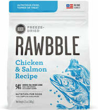 Bixbi Rawbble Chicken and Salmon Freeze-Dried Dog Food - 12 Oz