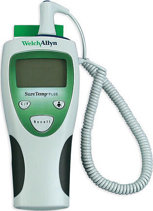 Welch Allyn SureTemp Plus 690 Electronic Thermometer with Interchangeable Oral Probe Well