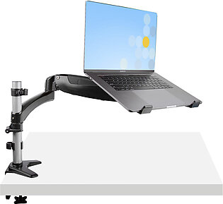 StarTech.com Desk Mount Laptop Arm – Full Motion Articulating Arm for Laptop or Single 34″ Monitor – VESA Mount Laptop Tray Bracket – Ergonomic Adjustable Notebook Stand – Desk-Clamp