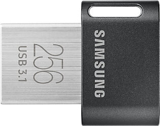 Samsung FIT Plus USB flash drive 256 GB USB Type-A 3.2 Gen 1 (3.1 Gen 1) Gray, Silver