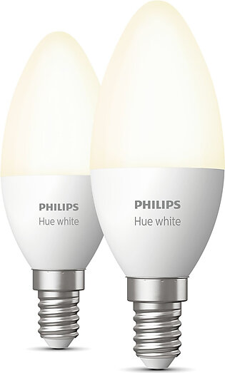 Philips Hue White Candle – E14 smart bulb – (2-pack)