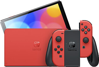 Nintendo Switch OLED Mario Red Edition portable game console 17.8 cm (7″) 64 GB Touchscreen Wi-Fi
