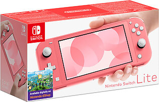 Nintendo Switch Lite (Coral) portable game console 14 cm (5.5″) 32 GB Touchscreen Wi-Fi