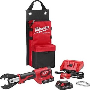 Milwaukee M18 Utility Crimper FORCELOGIC 6-Ton D3 Grooves & Fixed O Die (2.0Ah) Kit 2678-22O