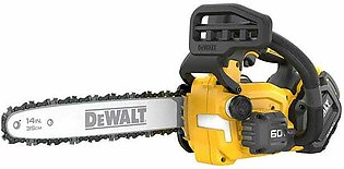 DeWalt 60V MAX 14" Top Handle Chainsaw Kit DCCS674X2