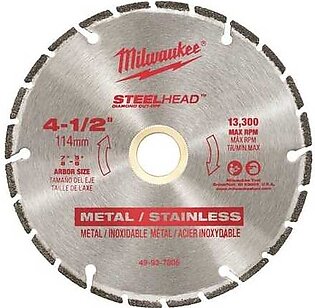 Milwaukee 4-1/2" STEELHEAD Diamond Cut-Off Blade 49-93-7805