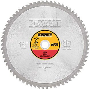 DeWalt 14" Metal Cutting Saw Blade DWA7747