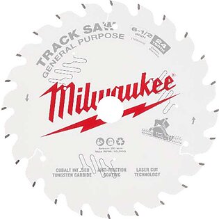 Milwaukee 6-1/2" 24T General Purpose Track Saw Blade 48-40-0624