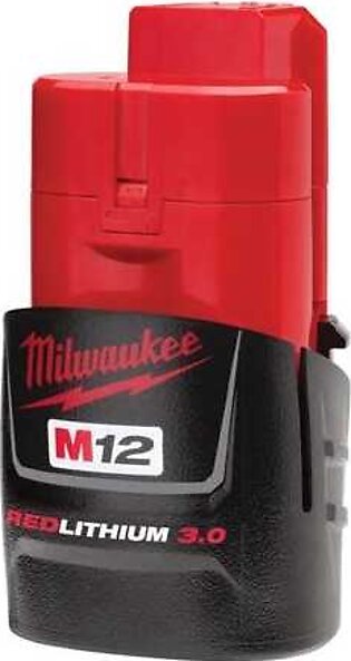 Milwaukee M12 REDLITHIUM 3.0Ah Compact Battery 48-11-2430
