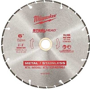Milwaukee 6" STEELHEAD Diamond Cut-Off Blade 49-93-7815