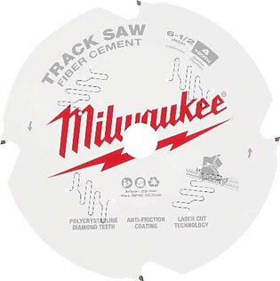 Milwaukee 6-1/2" 4T Fiber Cement Track Saw Blade 48-40-0670