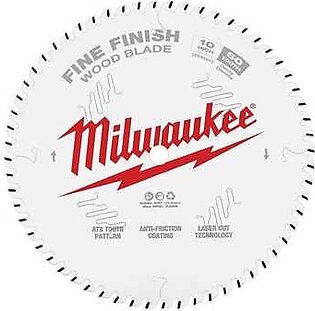 Milwaukee 10" 60 Tooth Fine Finish Circular Saw Blade 48-40-1028