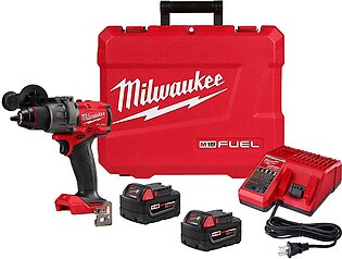 Milwaukee M18 FUEL 1/2" Hammer Drill/Driver Kit 2904-22