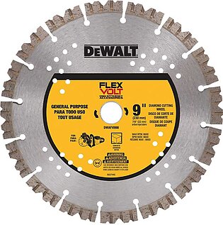 DeWalt 9" FlexVolt Diamond Cutting Wheel DWAFV8900