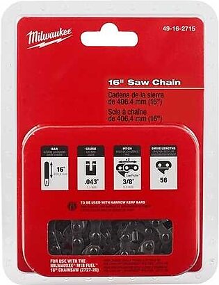 Milwaukee 16" Replacement Saw Chain 49-16-2715