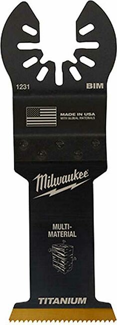 Milwaukee OPEN-LOK 1-3/8" Titanium Enhanced Bi-Metal Multi-Material Blade 1pk