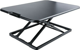 StarTech.com Standing Desk Converter for Laptop, Up to 8kg/17.6lb, Height Adjustable Laptop Riser, Table Top Sit Stand Desk Converter LAPTOP-SIT-STAND