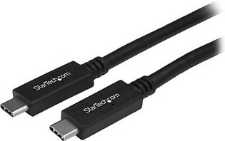 StarTech.com 1m 3 ft USB C to USB C Cable - M/M - USB 3.0 (5Gbps) - USB Type C Cable - USB C Charging Cable USB315CC1M