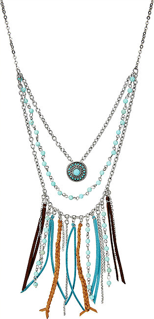Justin Women's Three Layer Necklace