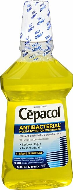Cepacol Antibacterial Multi-Protection Mouthwash Original – 24 OZ