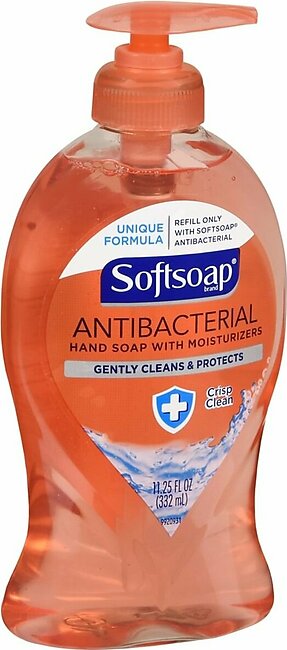 Softsoap Antibacterial Hand Soap With Moisturizers Crisp Clean – 11.25 OZ