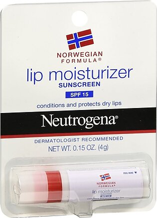 Neutrogena Norwegian Formula Lip Moisturizer Sunscreen SPF 15 – 0.15 OZ