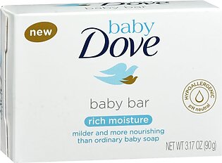 Baby Dove Baby Bar Soap Rich Moisture – 3.17 OZ