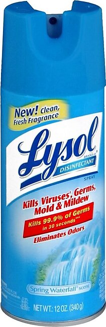 LYSOL Disinfectant Spring Waterfall Scent – 12.5 OZ