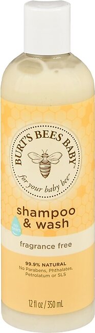 Burt’s Bees Baby Bee Shampoo & Wash – 12 OZ