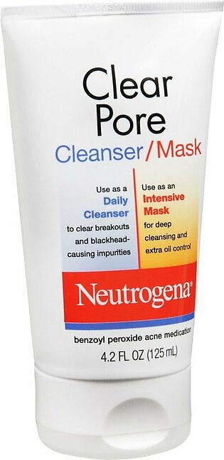 Neutrogena Clear Pore Skin Cleanser/Mask – 4.2 OZ