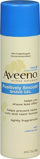 AVEENO Active Naturals Positively Smooth Shave Gel – 7 OZ