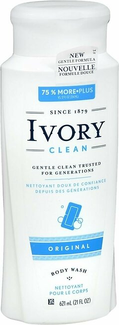 Ivory Clean Body Wash Original – 21 OZ
