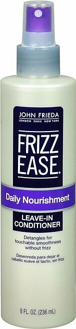 John Frieda Frizz-Ease Daily Nourishment Leave-In Conditioning Spray – 8 OZ