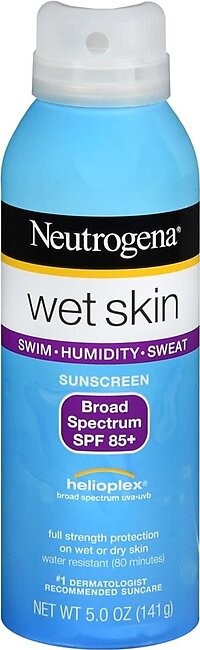 Neutrogena Wet Skin Sunscreen Spray SPF 85+ – 5 OZ