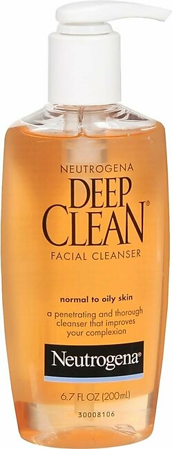 Neutrogena Deep Clean Facial Cleanser – 6.7 OZ