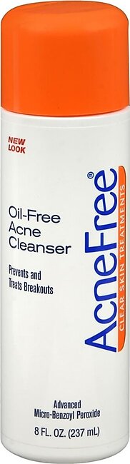 AcneFree Oil-Free Acne Cleanser – 8 OZ