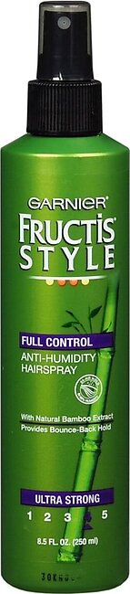 Garnier Fructis Style Full Control Anti-Humidity Hairspray Ultra Strong – 8.5 OZ