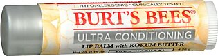 Burt’s Bees Ultra Conditioning Lip Balm with Kokum Butter – 0.15 OZ