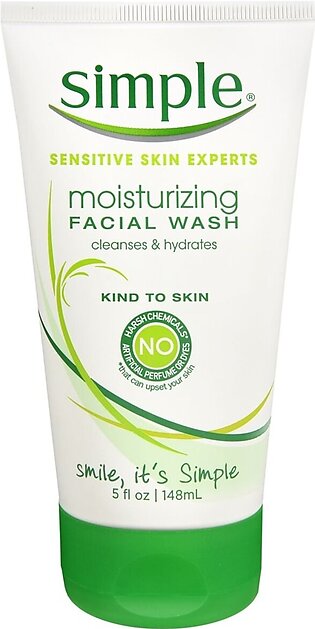 Simple Moisturizing Facial Wash – 5 OZ