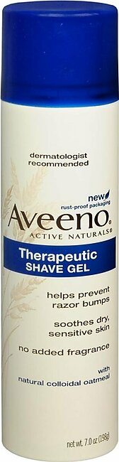 Aveeno Active Naturals Therapeutic Shave Gel – 7 OZ