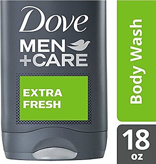 DOVE BODY WASH MEN + CARE EXTRA FRESH 4-18 FLUID OUNCE (4 units per case)