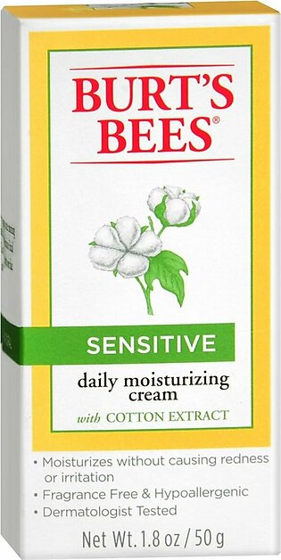 Burt’s Bees Sensitive Daily Moisturizing Cream – 1.8 OZ